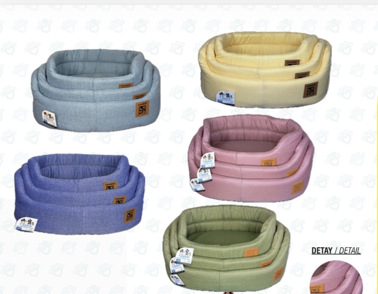 CHAKİE SÜNGER 3 LÜ SET LÜKS KEDİ & KÖPEK YATAGI